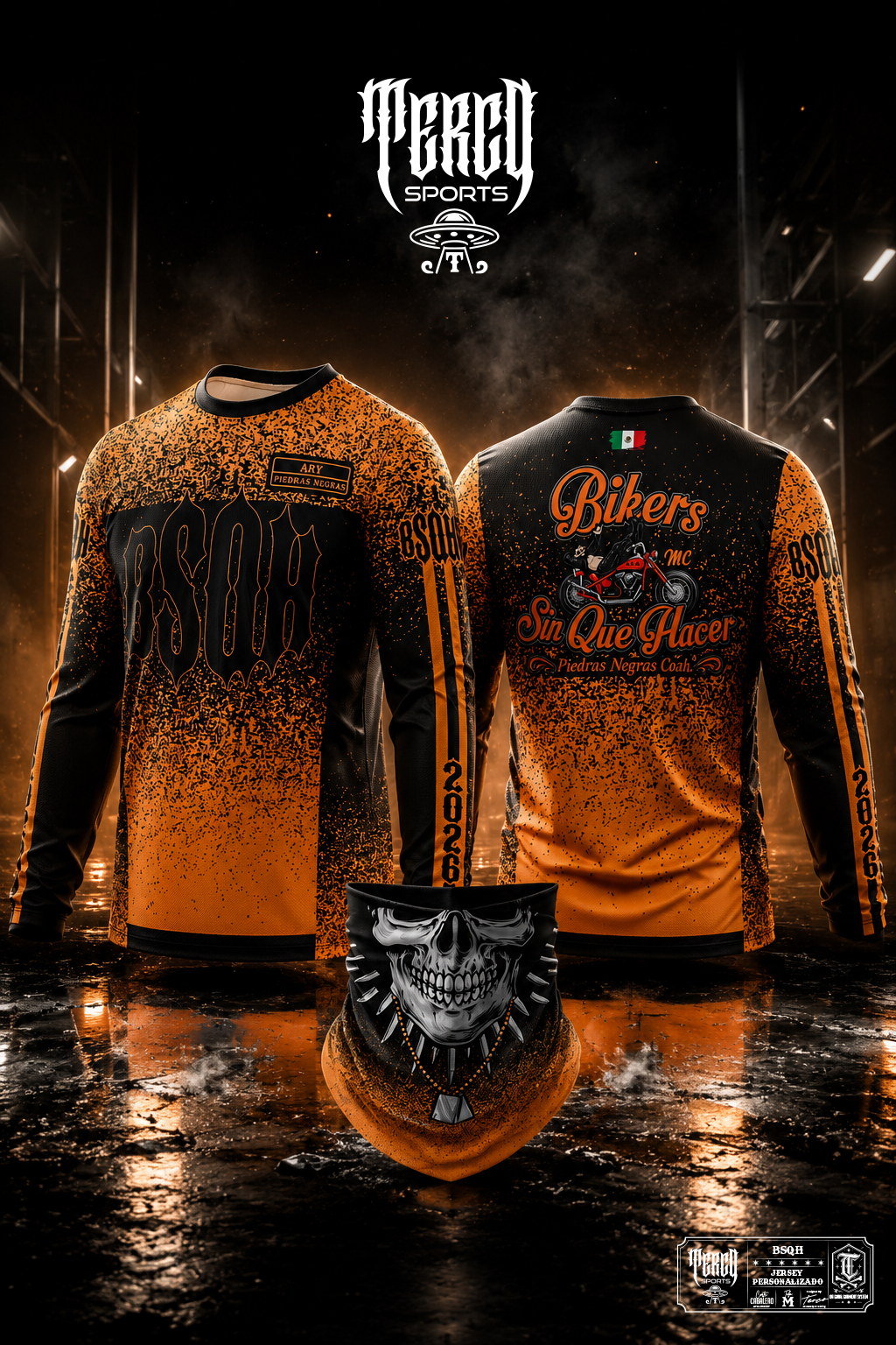 Jersey de Bikers Sin Que Hacer